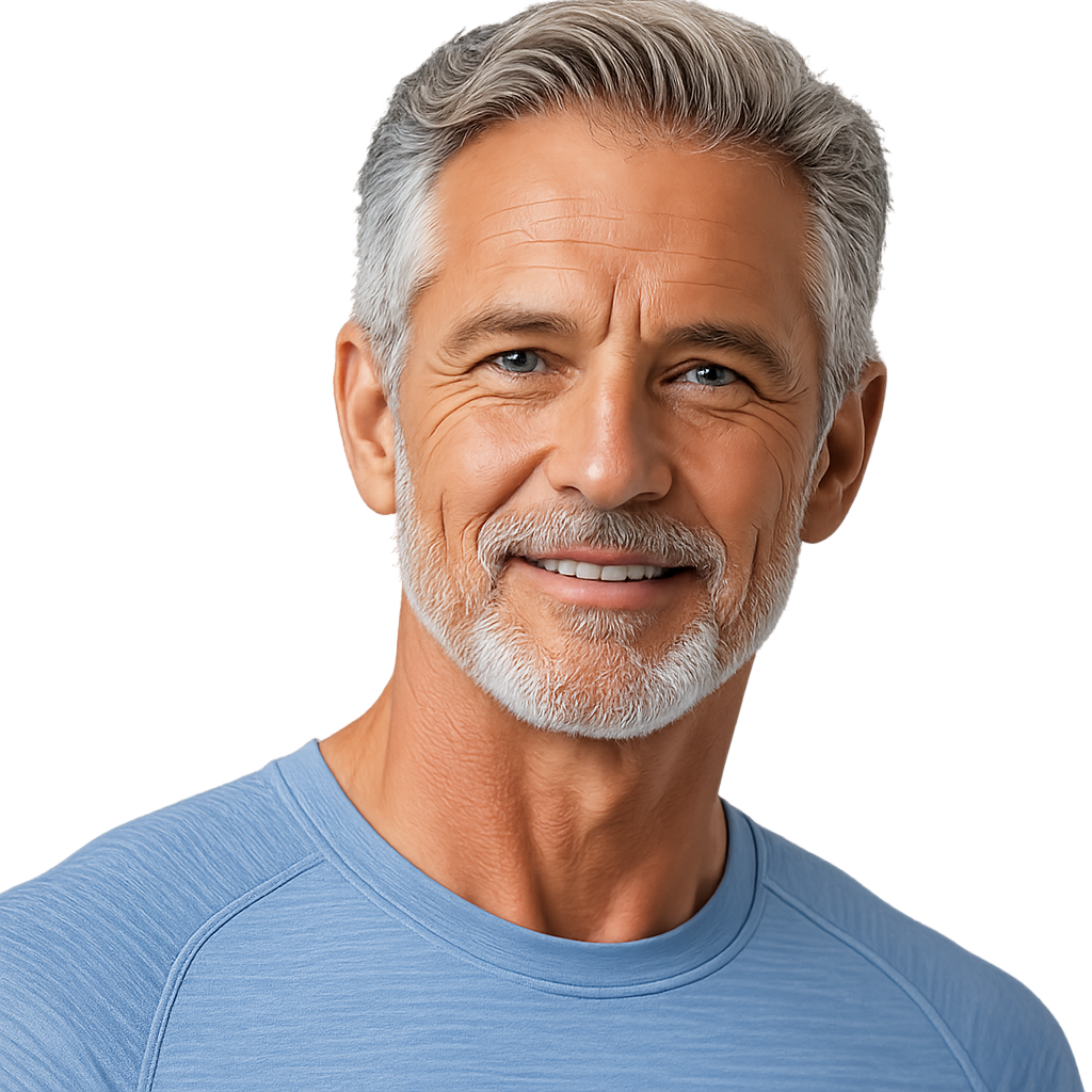 Man representing discreet ED treatment options