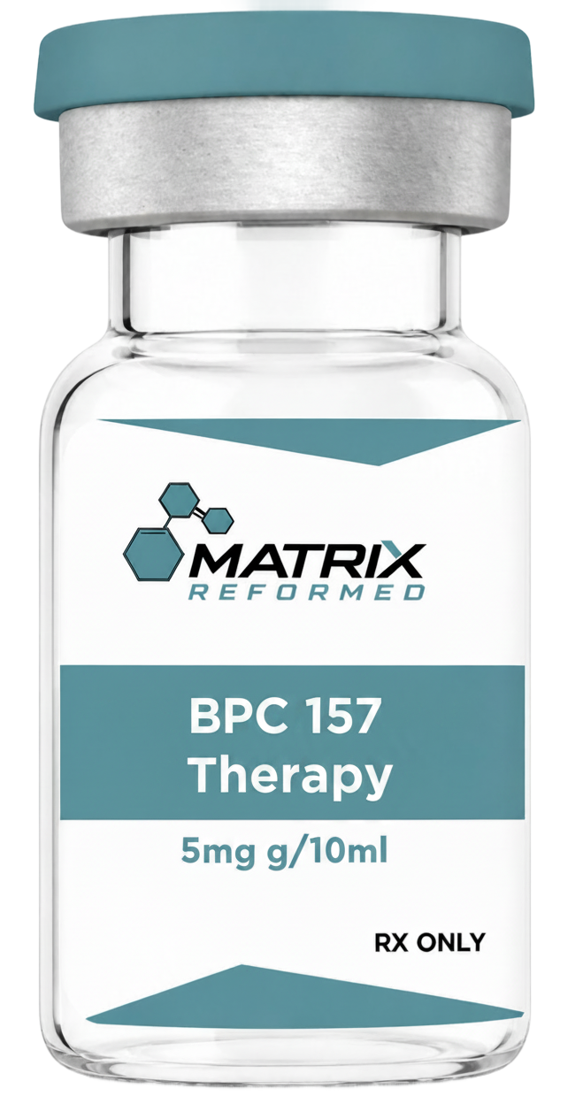 Matrix peptide therapy vial