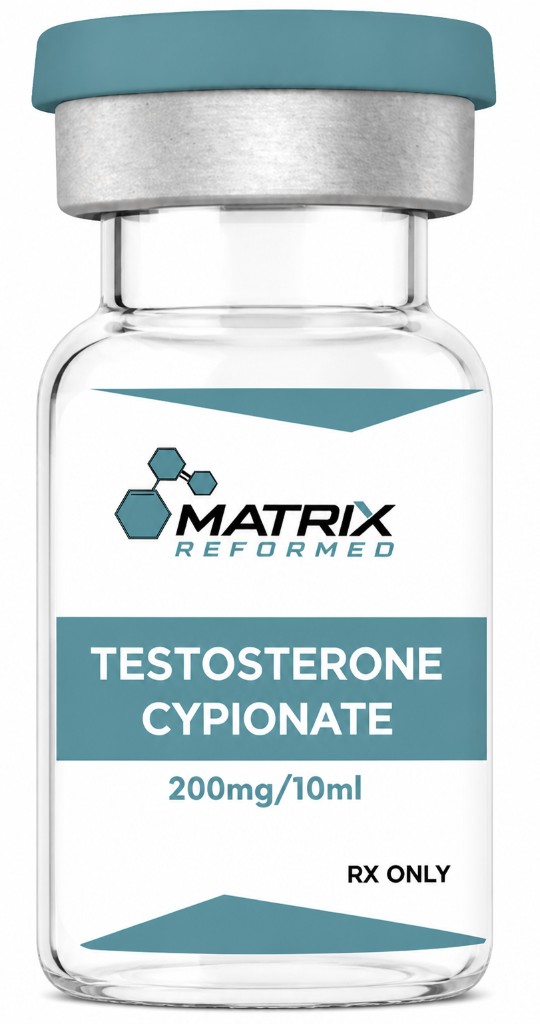 Matrix Reform Testosterone Cypionate vial